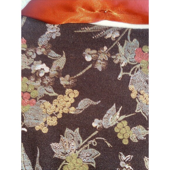 Vintage Leslie Fay Floral Paisley 70s Dress prairie peasant Lagen Cottage Hippie - Picture 10 of 14